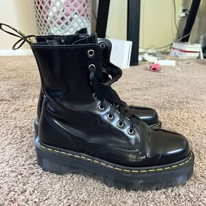 Platform Doc Marten Jaden Boots size 9